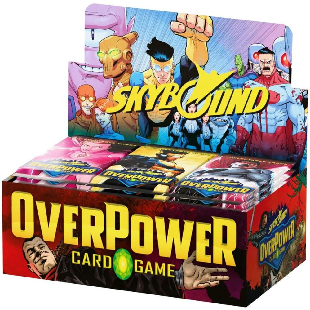 OverPower CCG: Skybound Booster Pack PDQ DISPLAY  COLLECTIBLES
